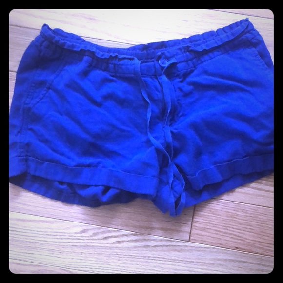 Old Navy Pants - Old Navy Size 8 linen shorts